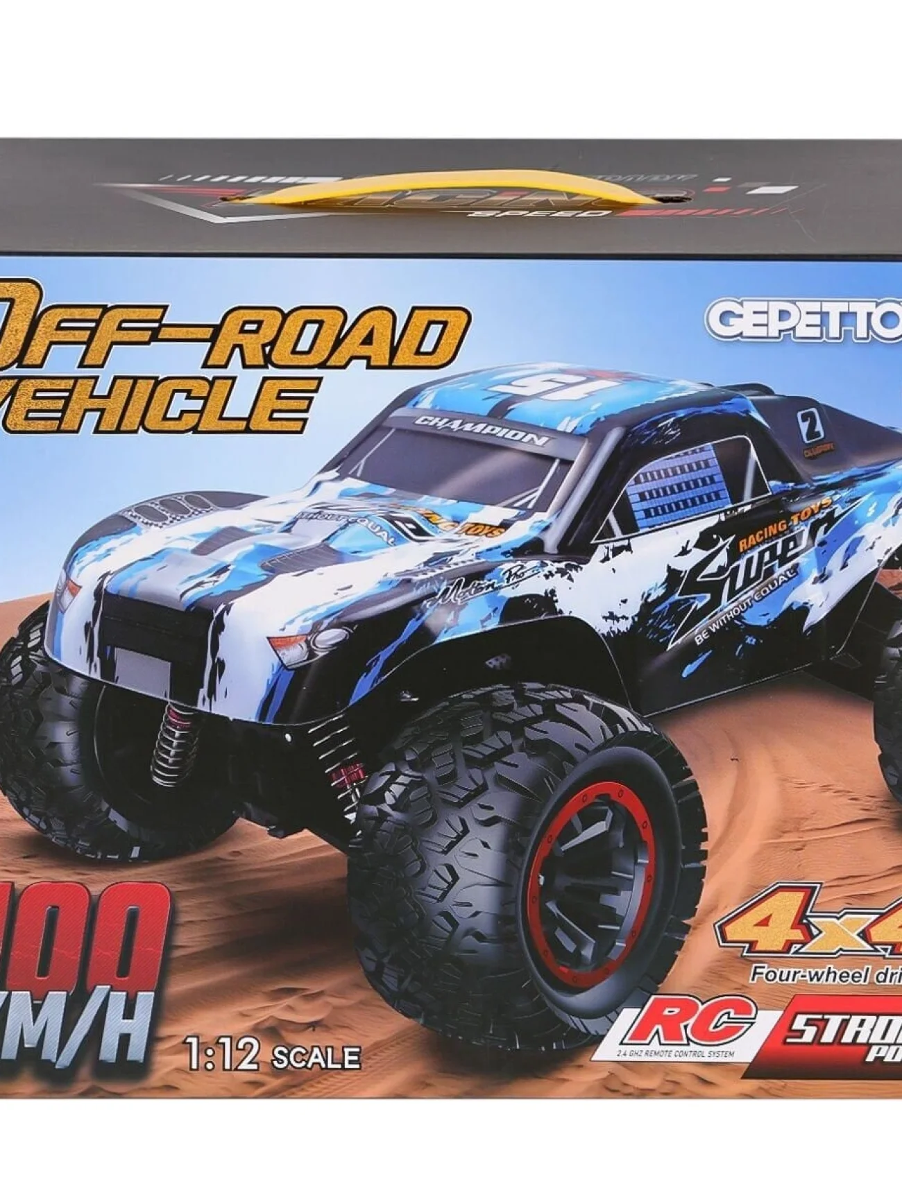 AJ22-19 Kumandalı 1:12 100km/h Off Road Araba 4x4