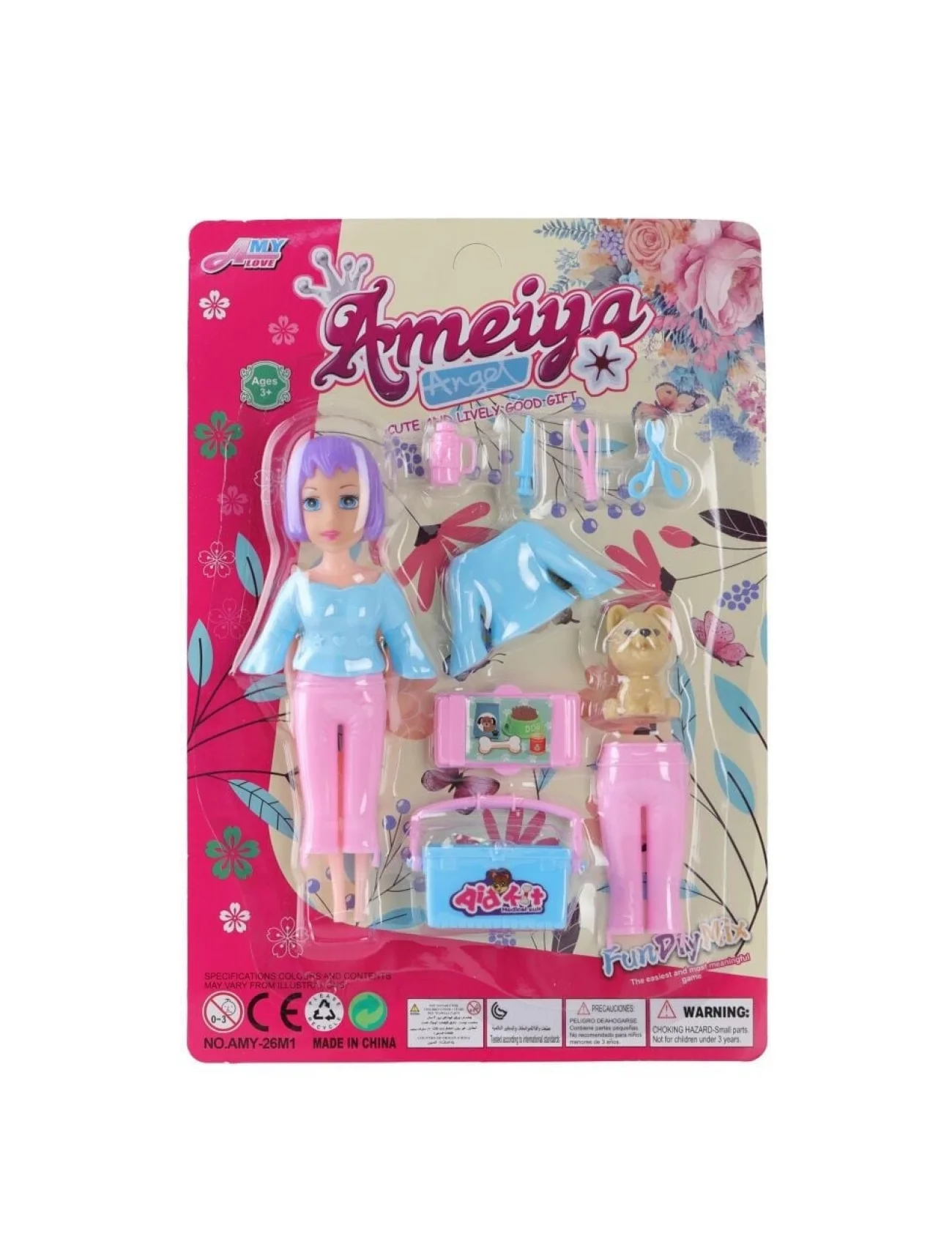 AMY-26M1 KARTELALI BEBEK SETİ 144