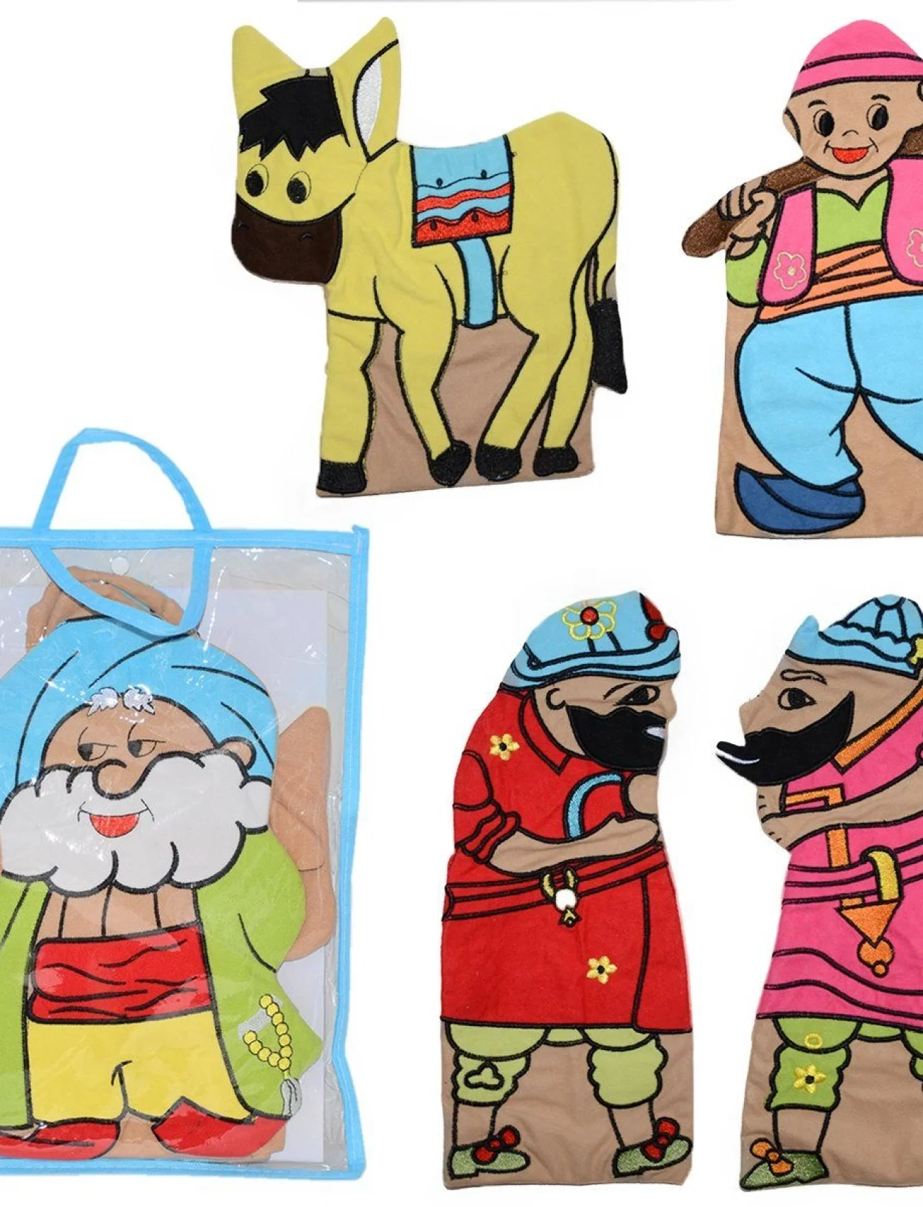 AND-5000 MİLLİ KAHRAMANLAR KUKLA SETİ  5Lİ