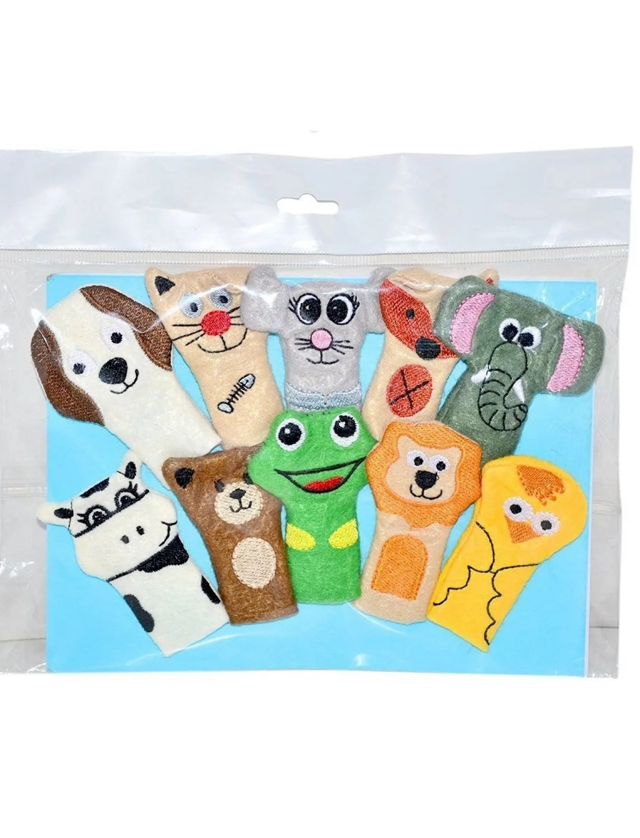 AND-5086  Hayvanlar Parmak Kukla -Anadolu Oyuncak