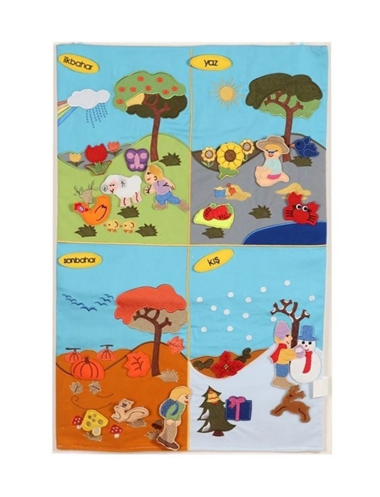 AND-5125 Cırtlı Dört Mevsim Pano -Anadolu Oyuncak