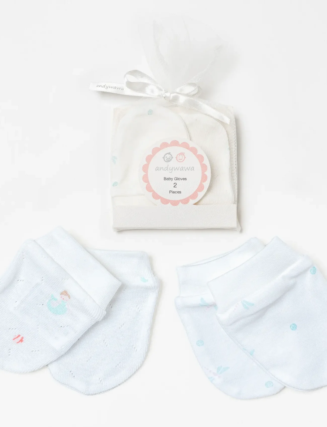 Andywawa Ac23782 Basic 2li Bebe Eldiven Mint