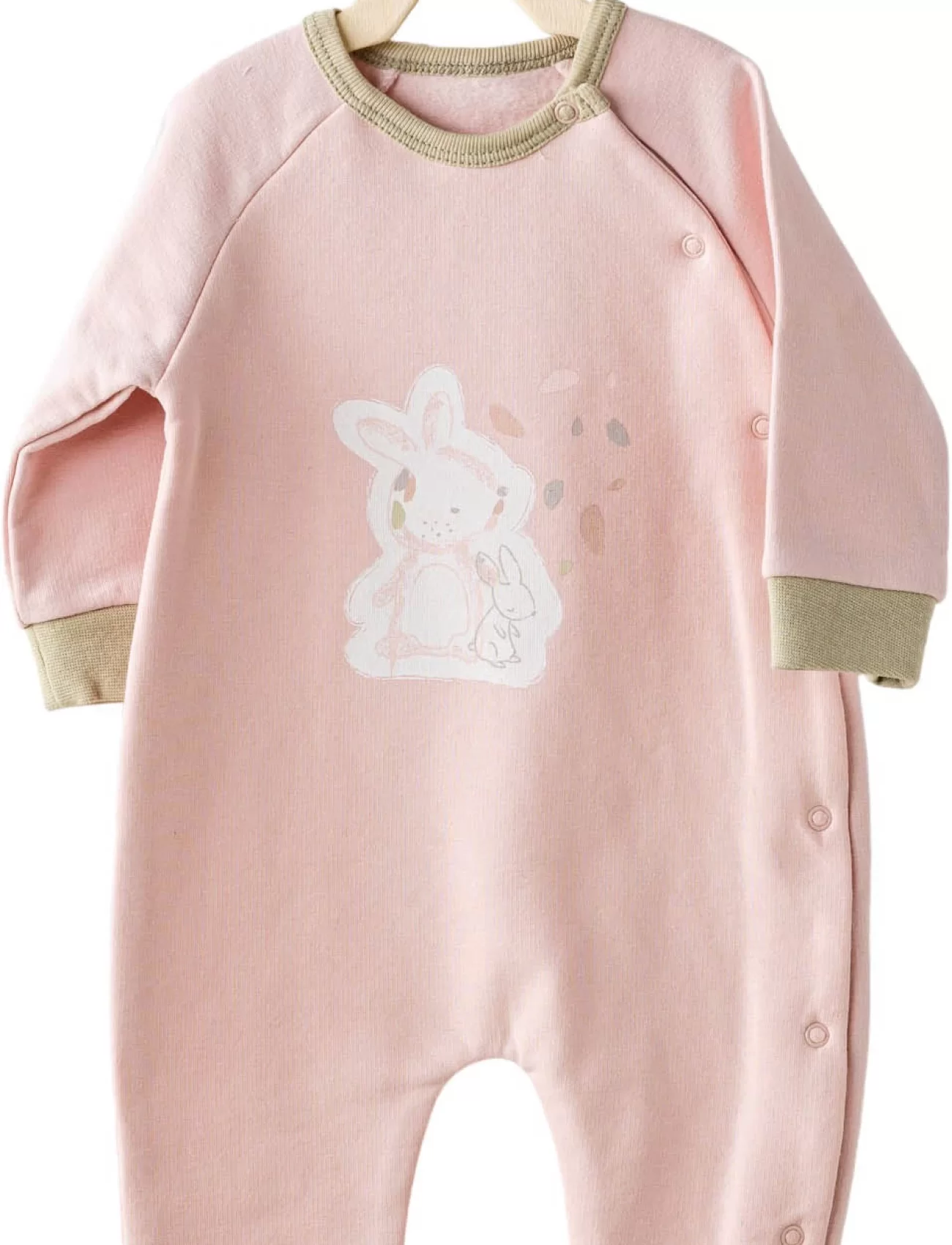 Andywawa Ac24073 Baby Casual Bebek Tulum Pink