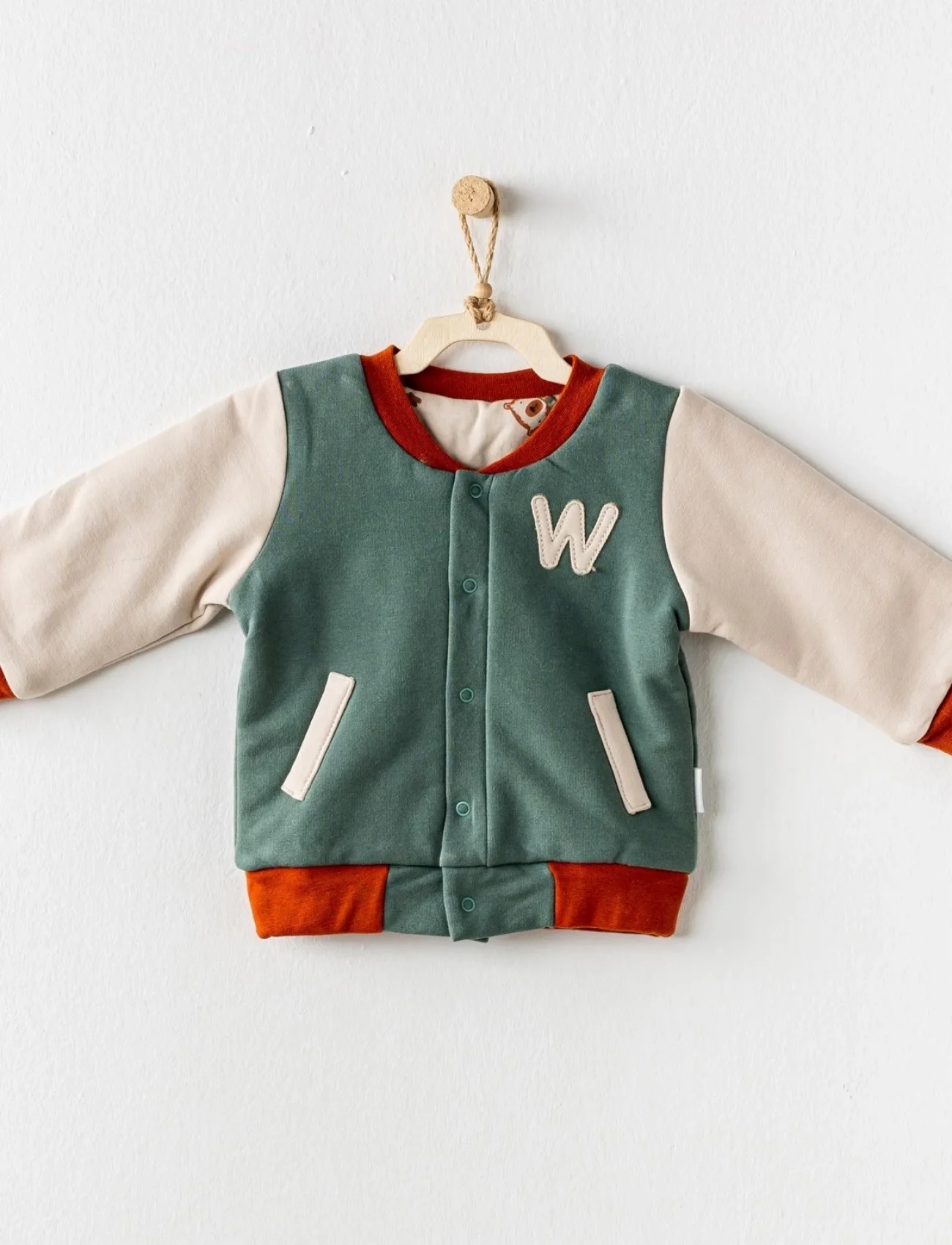 Andywawa Ac24220 The Woods Bebe Ceket Green