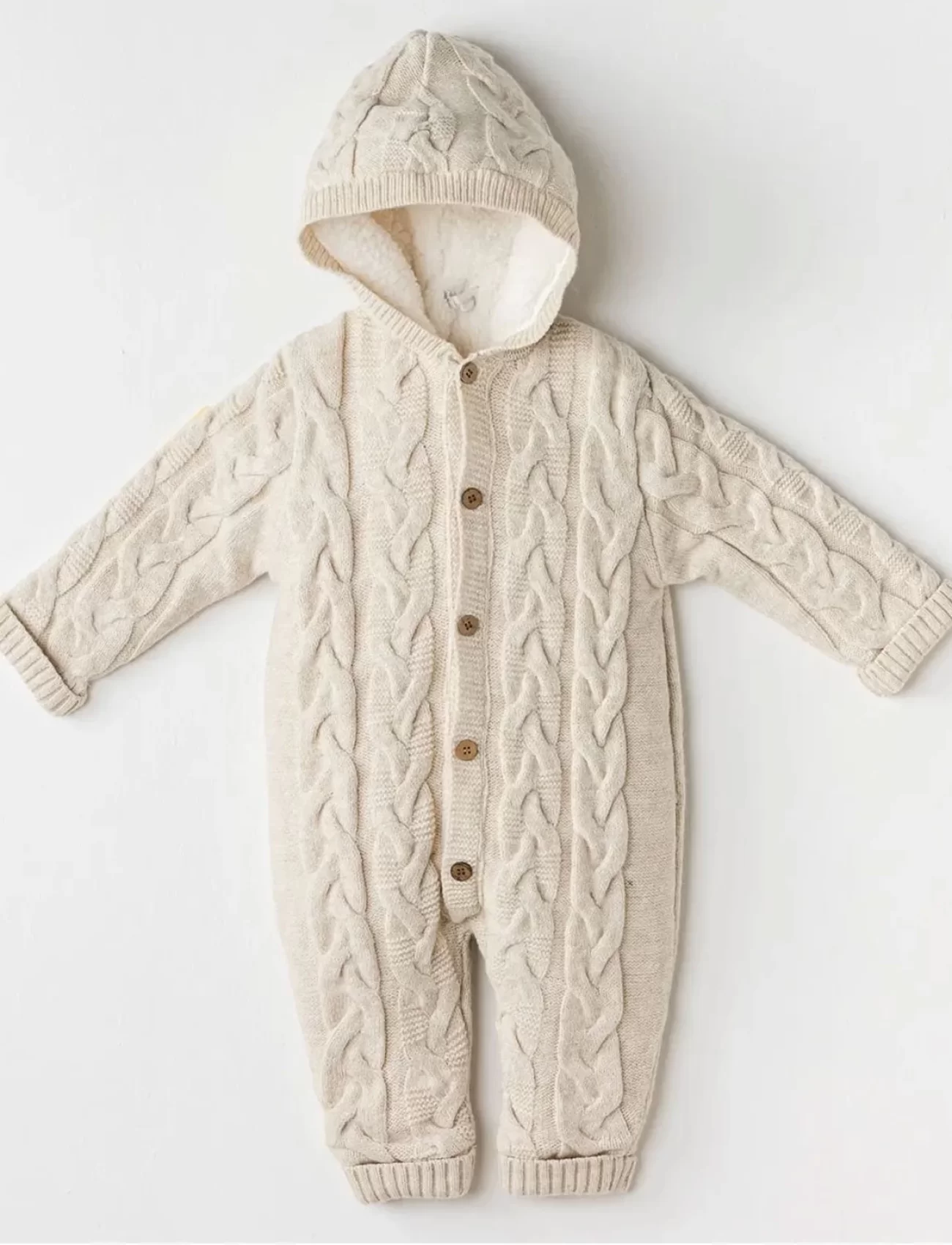 Andywawa AC24336 Knitwear Triko Bebe Kozmonot Beige Melange