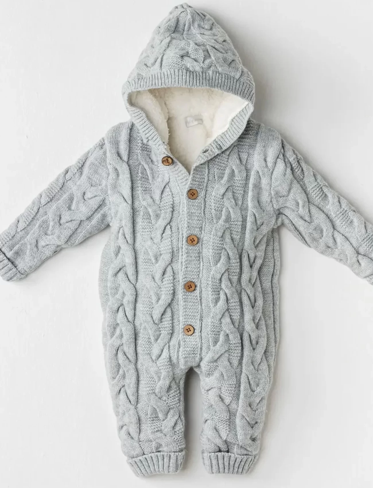 Andywawa AC24336 Knitwear Triko Bebe Kozmonot Grey Melange