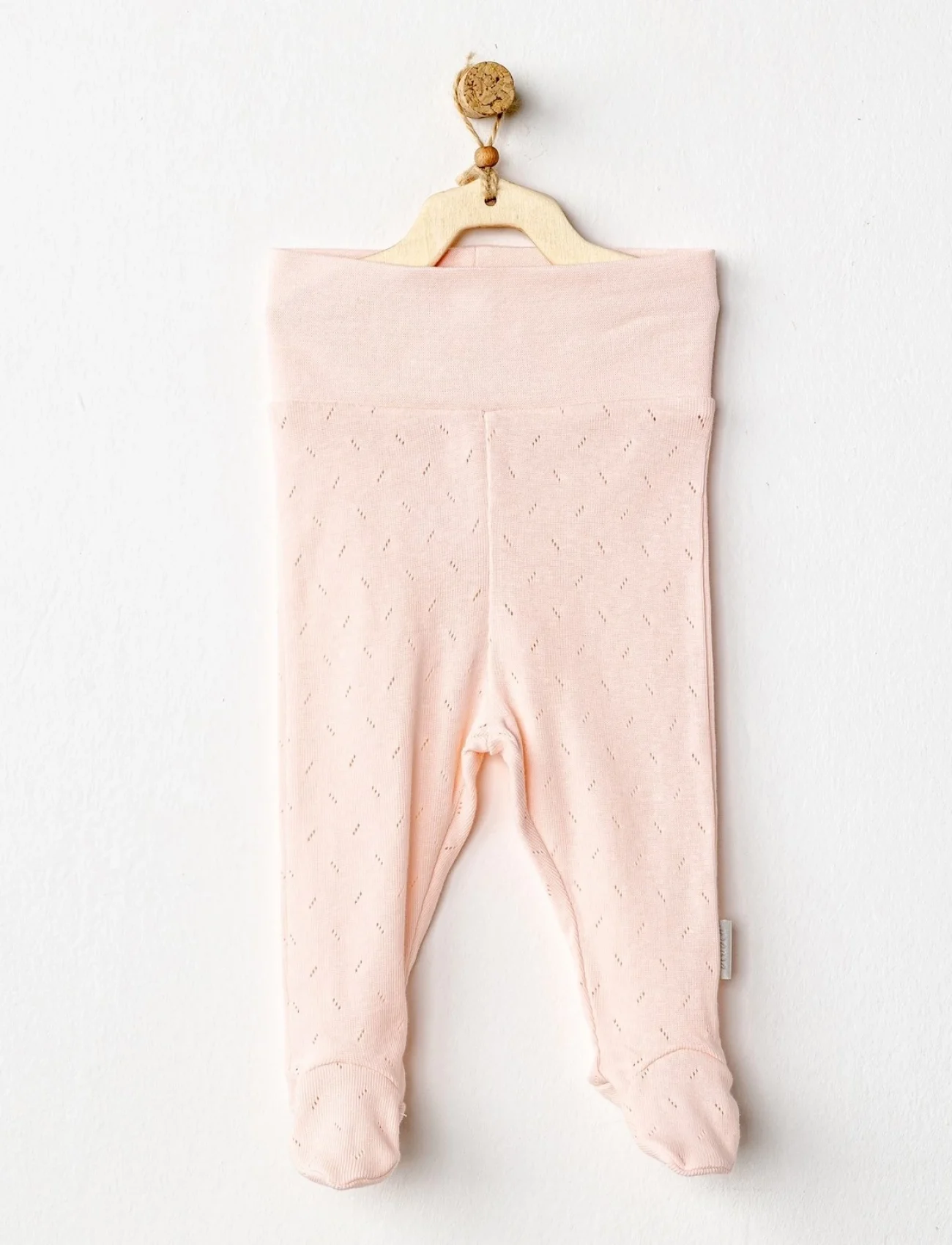Andywawa Ac24706 Jacquard Patikli Bebek Pantolon Pink
