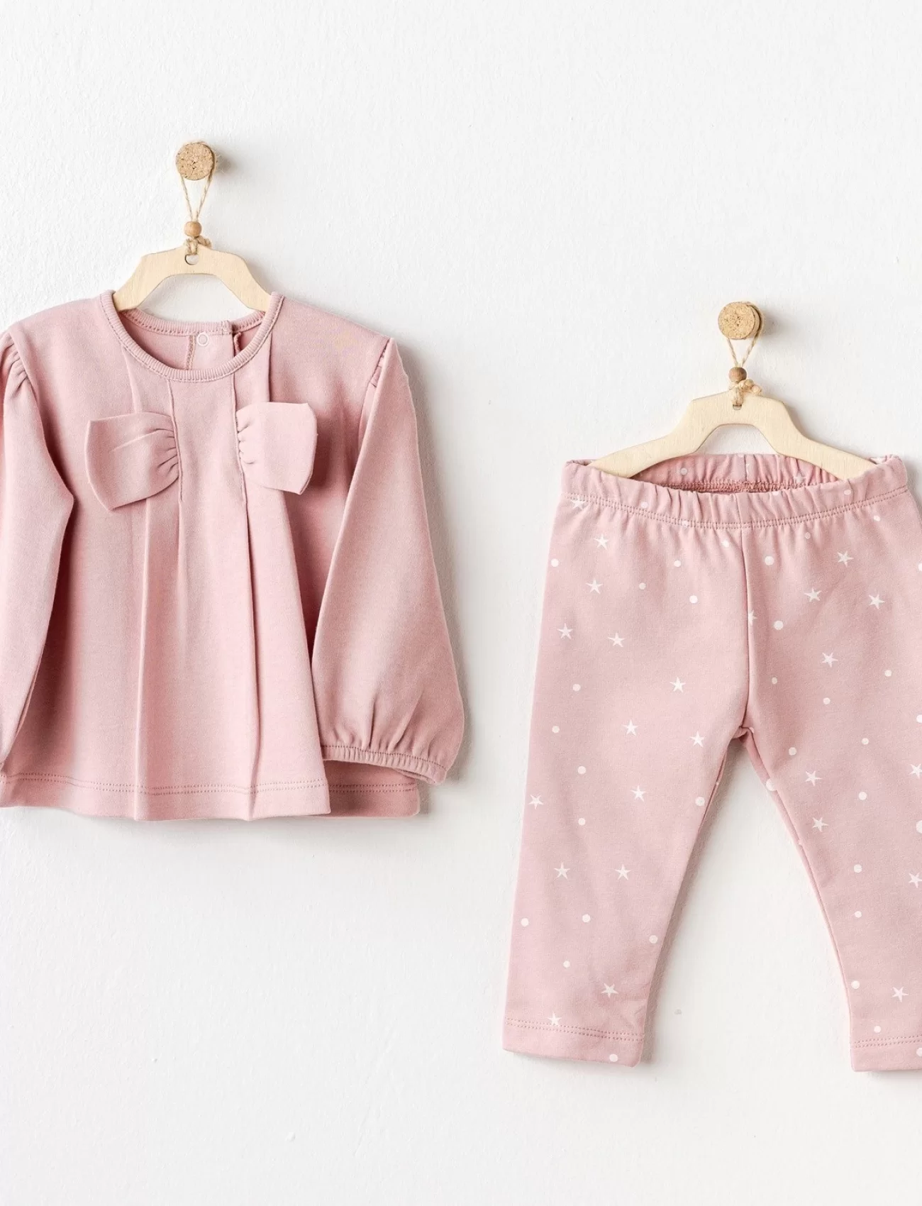 Andywawa AC25053 Puppy Gazelle 2Li Bebe Takım Pink