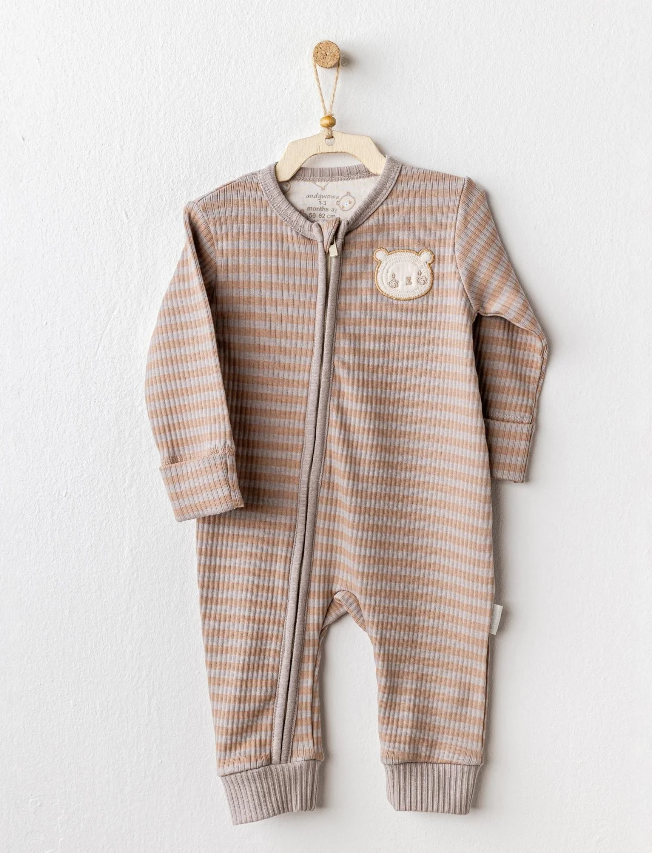 Andywawa Ac25184 Bear Time Bebek Tulum Beige