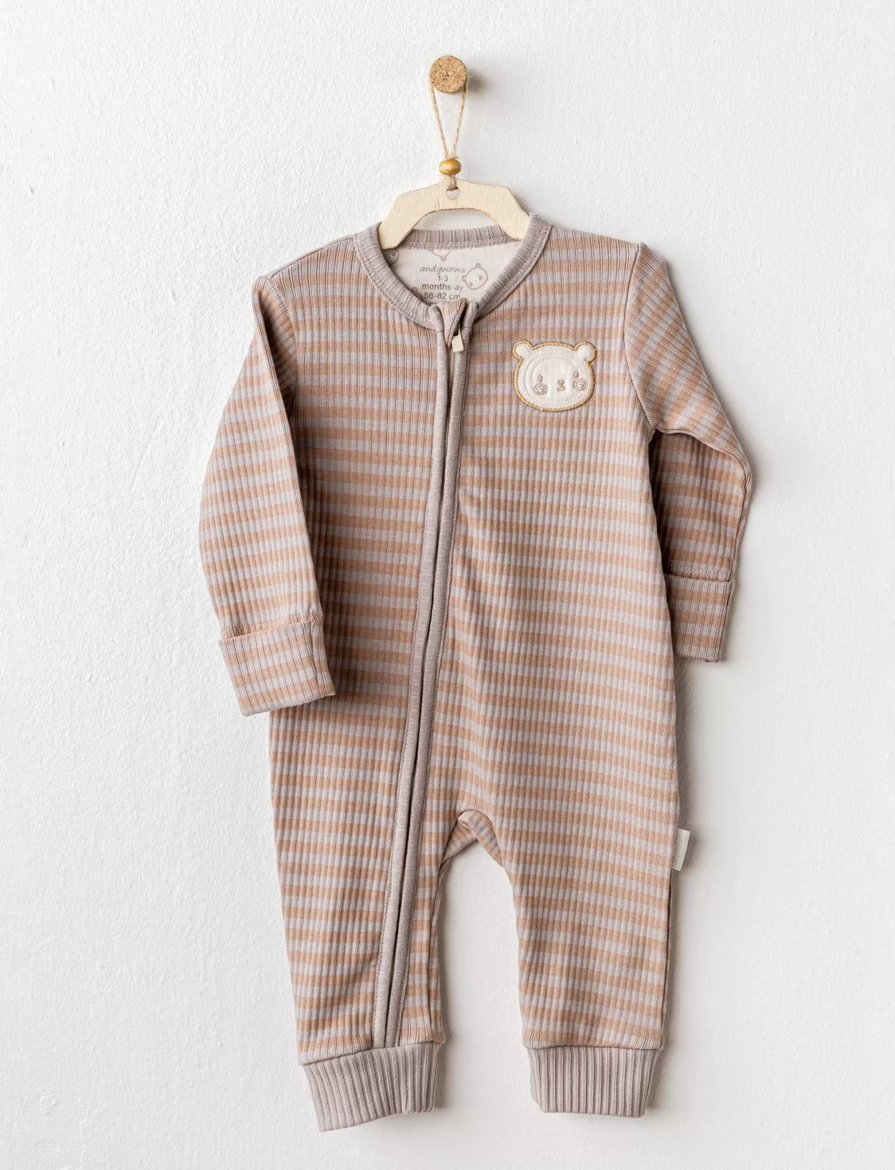 Andywawa AC25184 Bear Time Bebek Tulum Beige