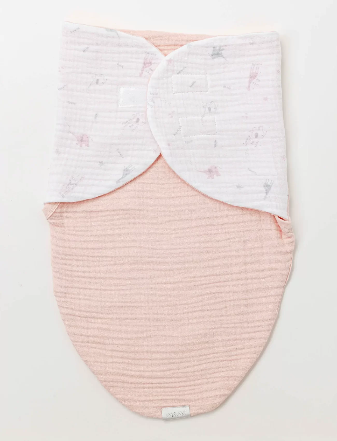 Andywawa Ac25518 Love Family Müslin Bebe Kundak Salmon