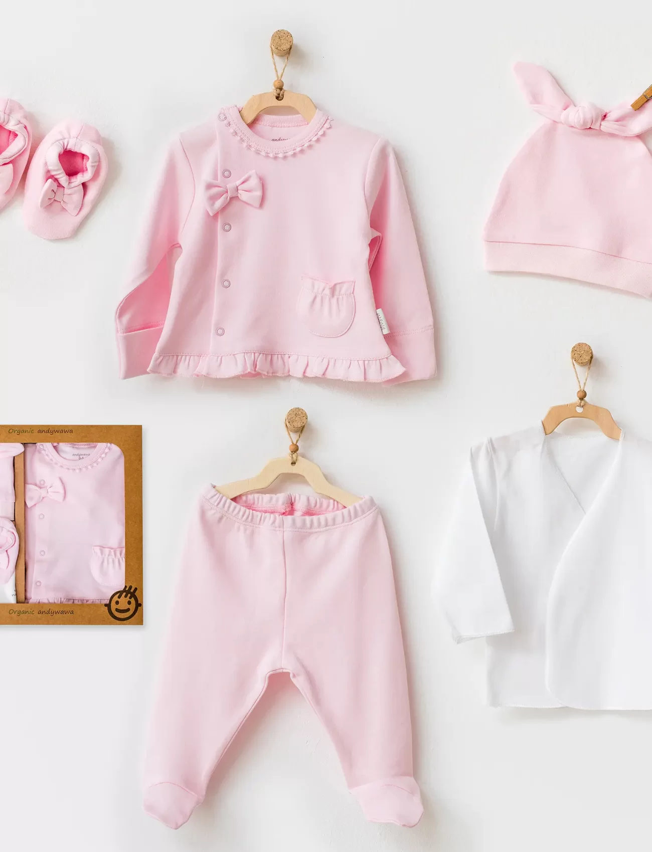 Andywawa Ac25540 Natura Wawa 5li Hastane Çıkışı Pink
