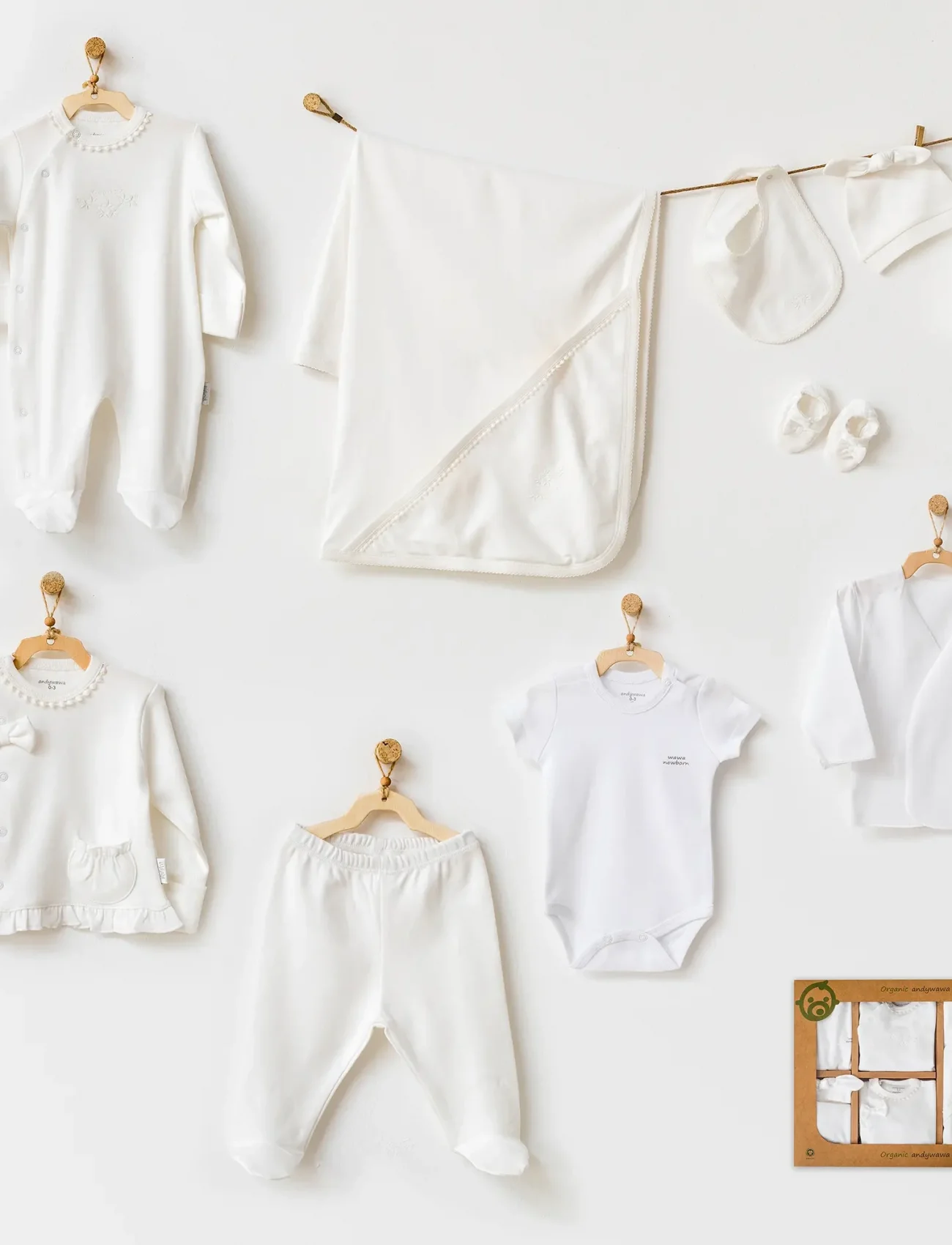 Andywawa Ac25541 Natura Wawa 10lu Hastane Çıkışı Ekru