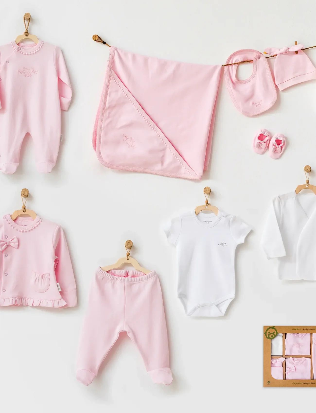 Andywawa Ac25541 Natura Wawa 10lu Hastane Çıkışı Pink