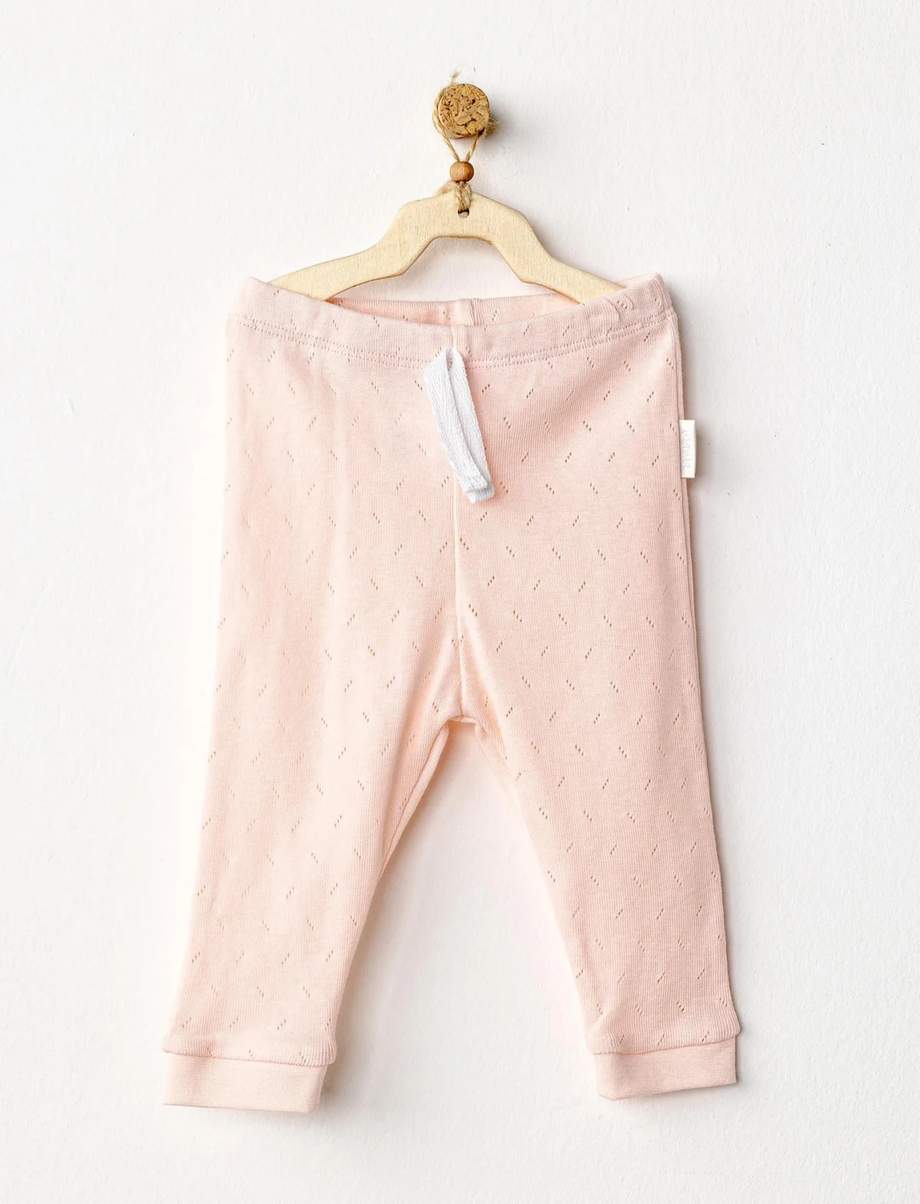 Andywawa Ac25556 Pants Jacquard Basic Pantolon Pink