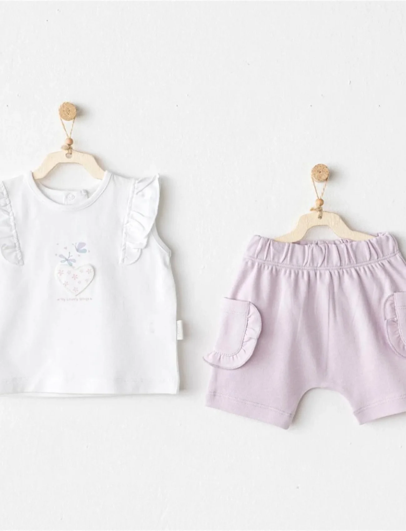 Andywawa Ac25581 Magical Butterfly 2li Takım Lila