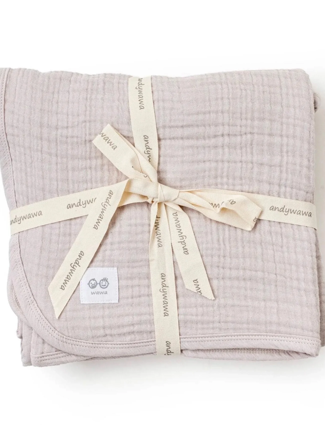 Andywawa Ac25870 Müslin Home Bebek Battaniye 105*120 Beige