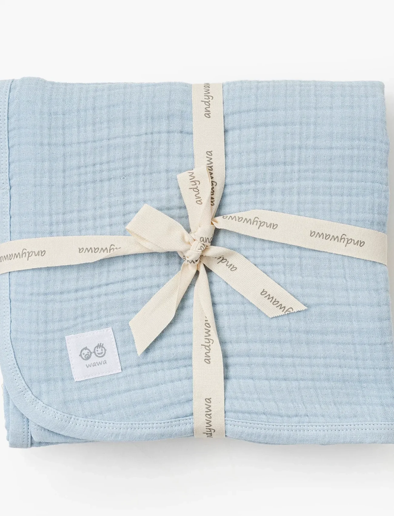 Andywawa Ac25870 Müslin Home Bebek Battaniye 105*120 Blue