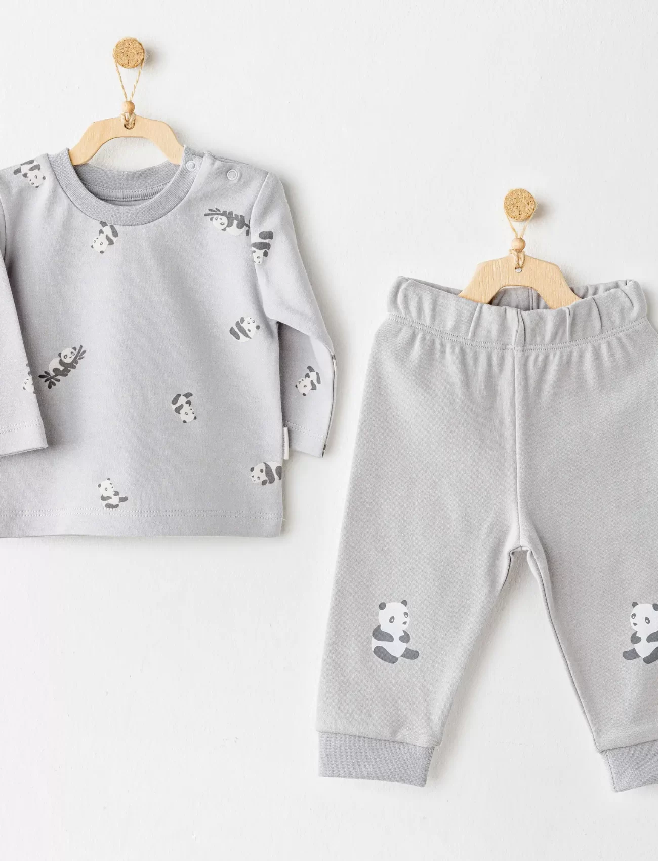 Andywawa Ac26029 Keep Smiling 2li Takım Grey