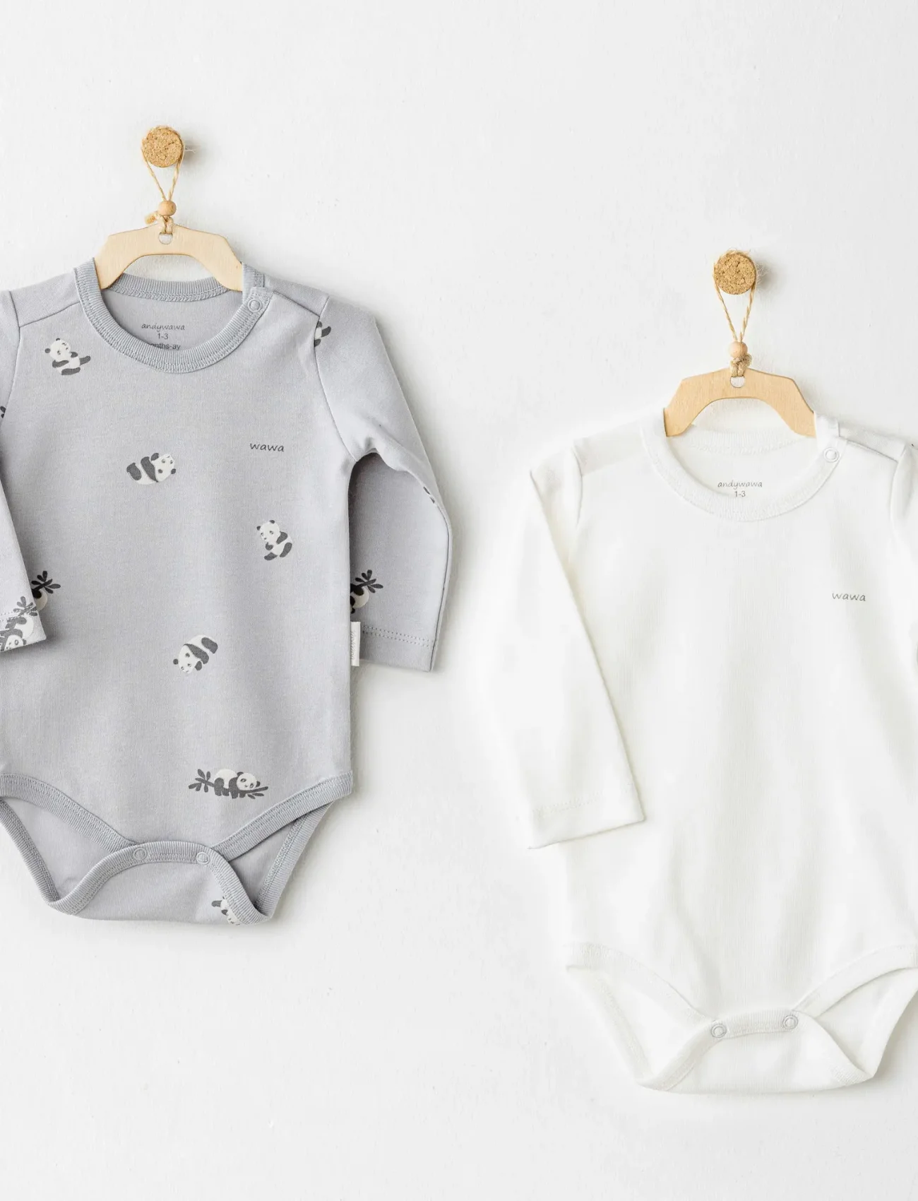Andywawa Ac26036 Keep Smiling 2li Badi Grey