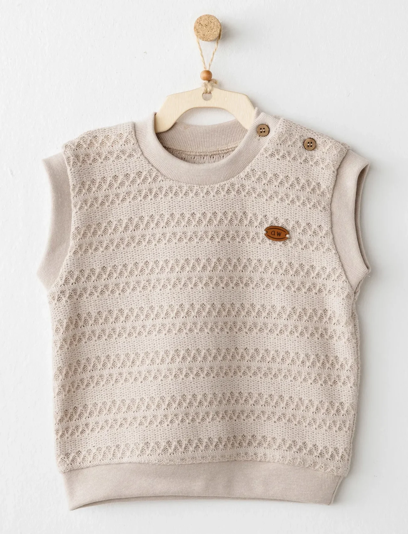 Andywawa Ac26133 Wawa Exclusive Yelek Beige