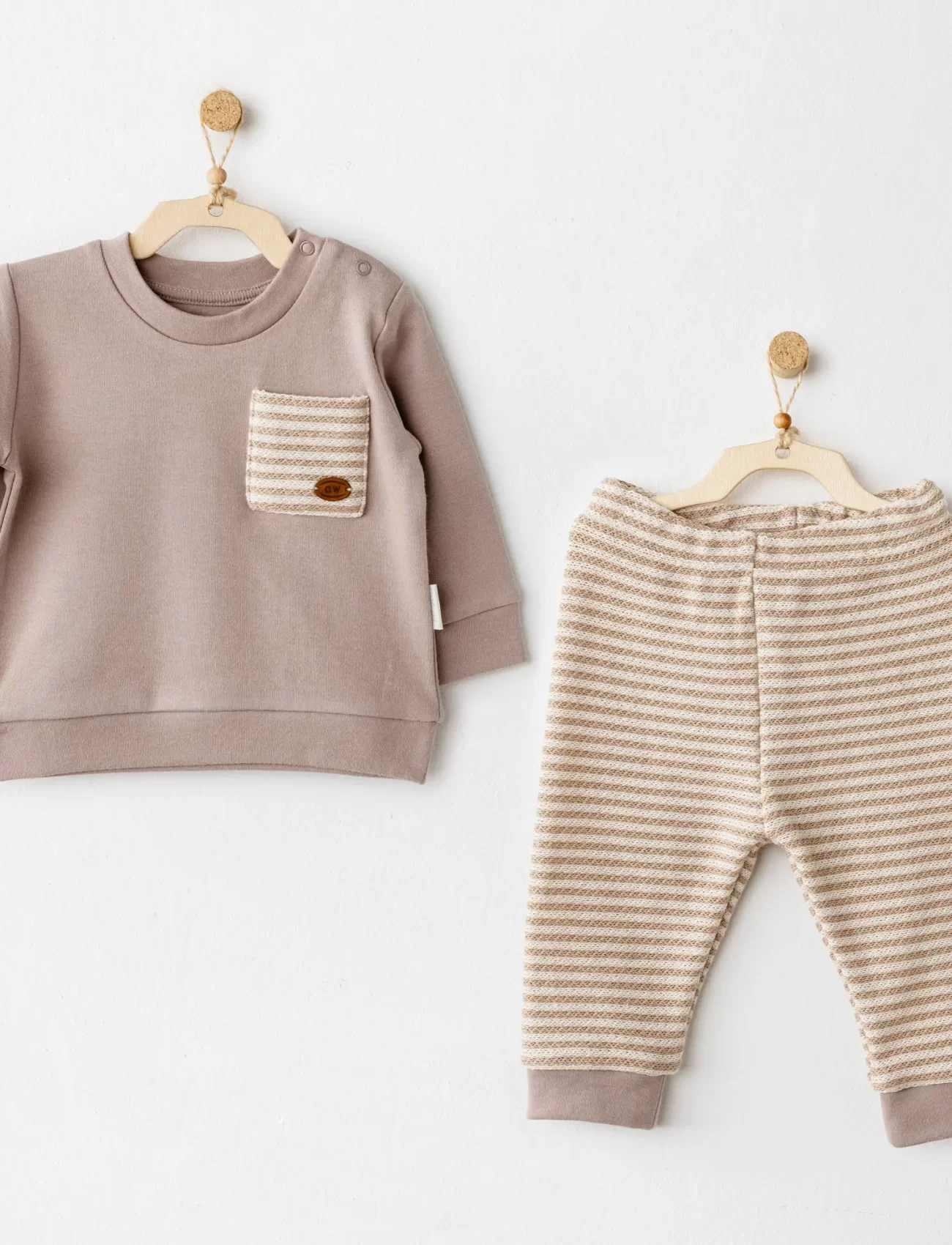 Andywawa Ac26160 Tinny S Sheeps 2li Takım Beige