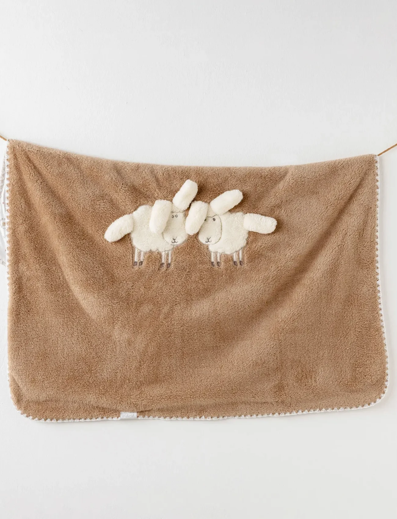 Andywawa Ac26168 Tinny S Sheeps Battaniye 90x85 Beige