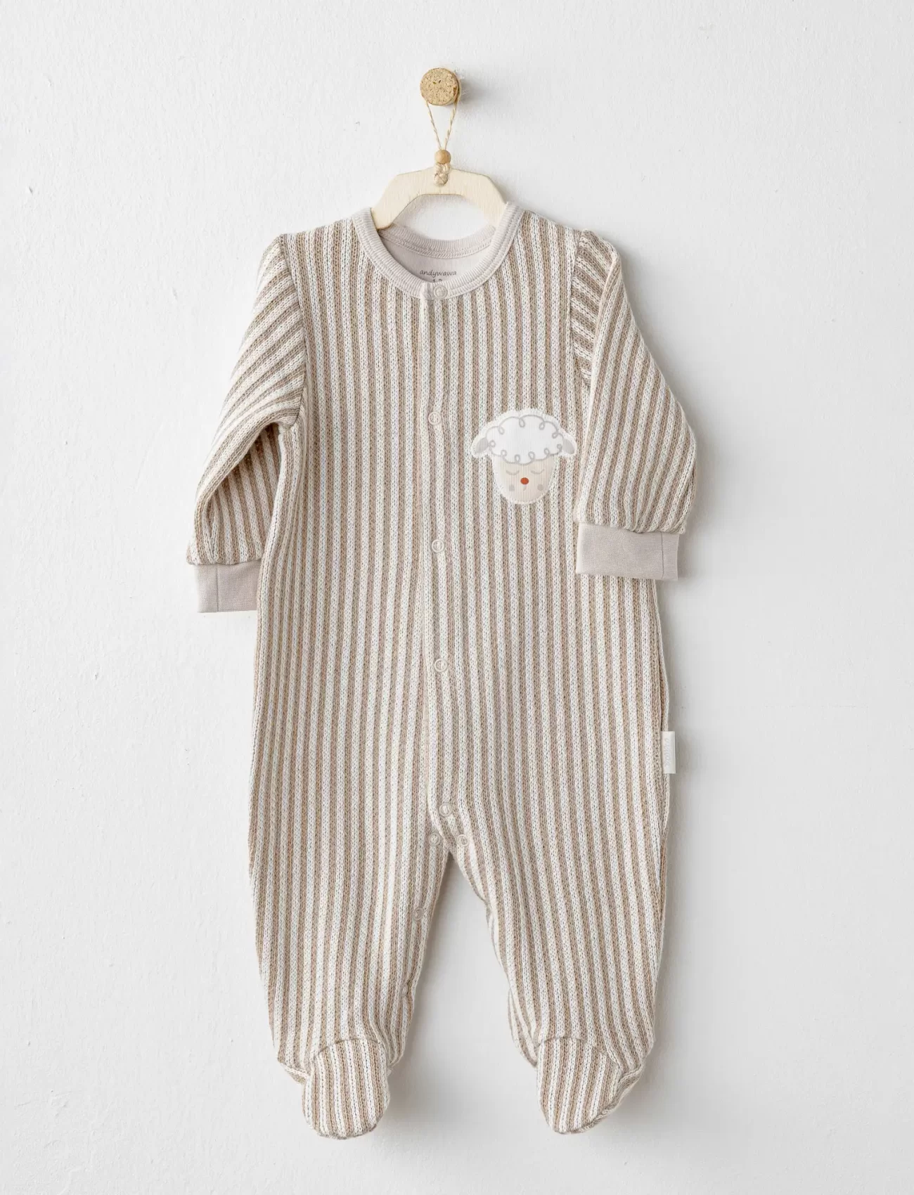 Andywawa Ac26169 Tinny S Sheeps Tulum Beige
