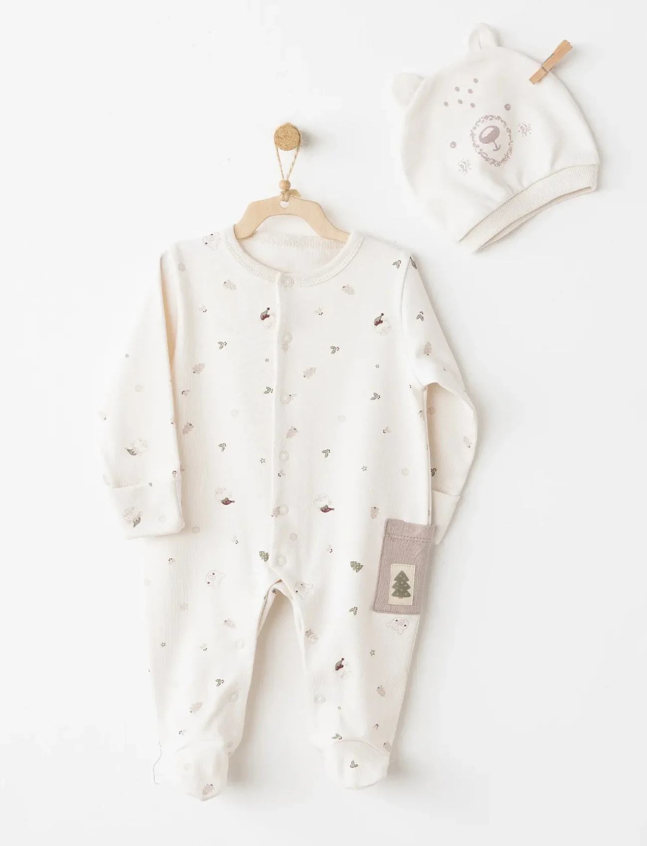 Andywawa Ac26183 My 1 St Wardrobe Tulum Takım Ekru