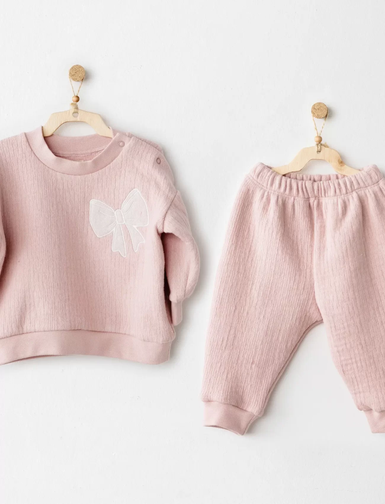 Andywawa Ac26200 Casual 2li Takım Pink