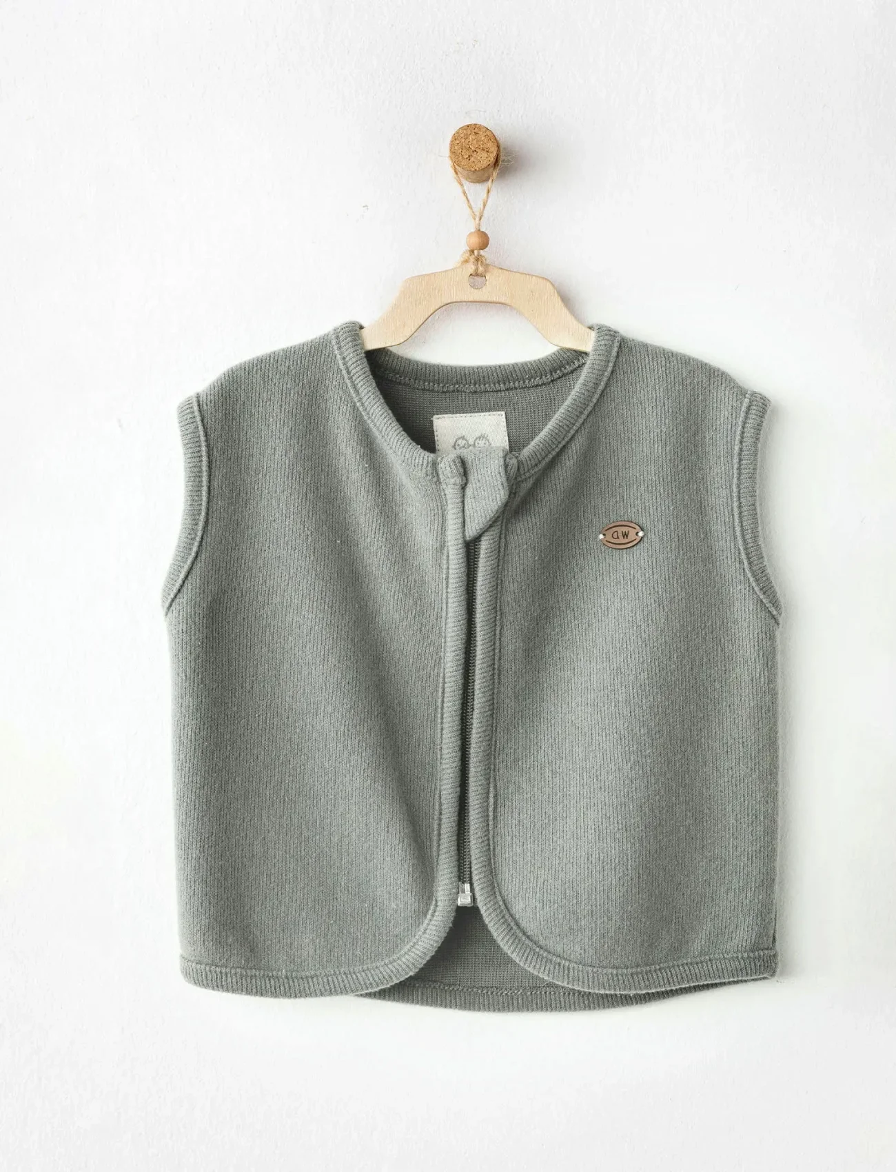 Andywawa Ac26211 Casual Yelek Green