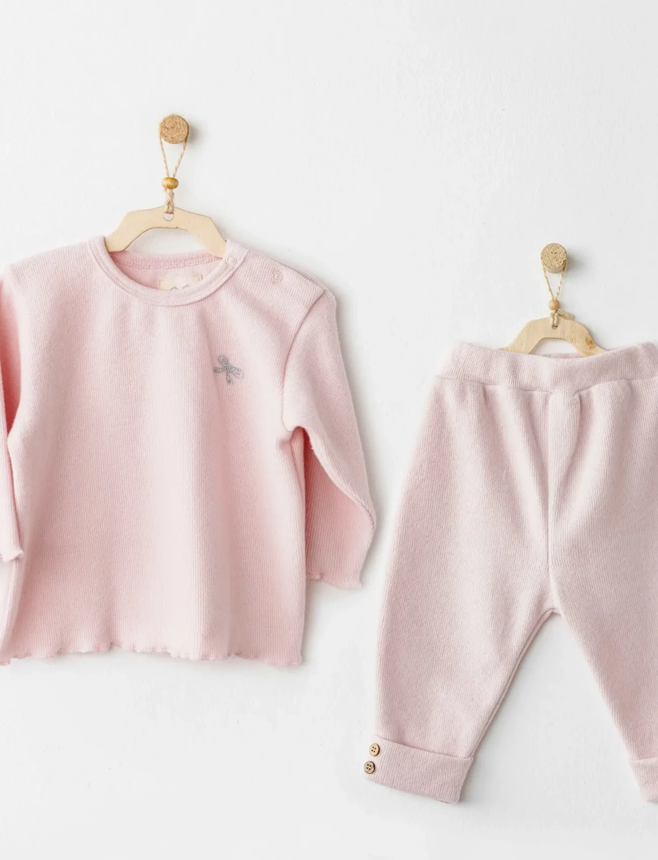 Andywawa Ac26218 Casual 2li Takım Pink