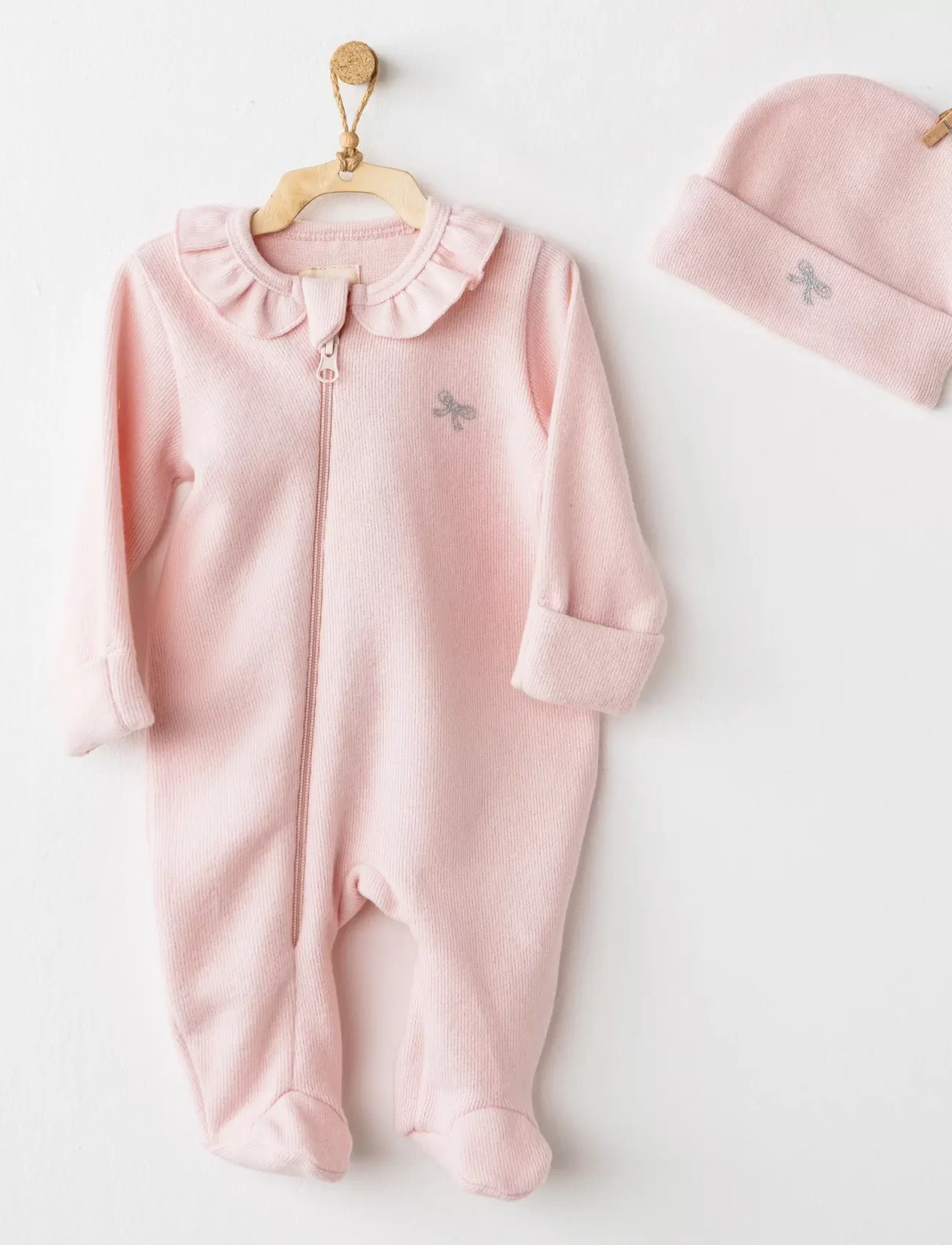 Andywawa Ac26219 Casual Tulum Takım Pink