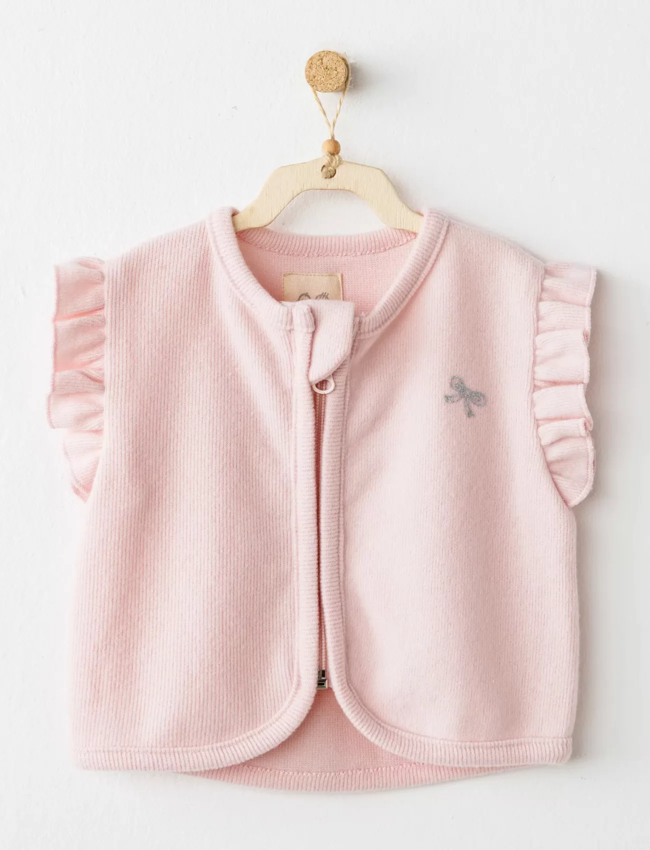 Andywawa Ac26220 Casual Yelek Pink