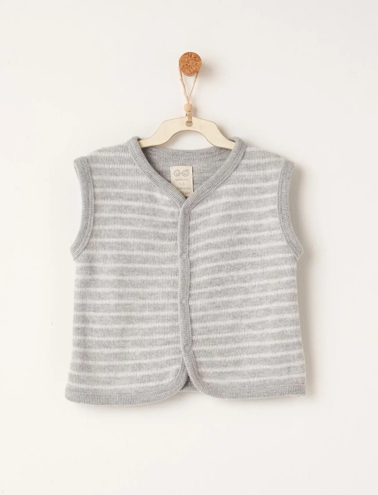 Andywawa Ac26221 Casual Yelek Grey