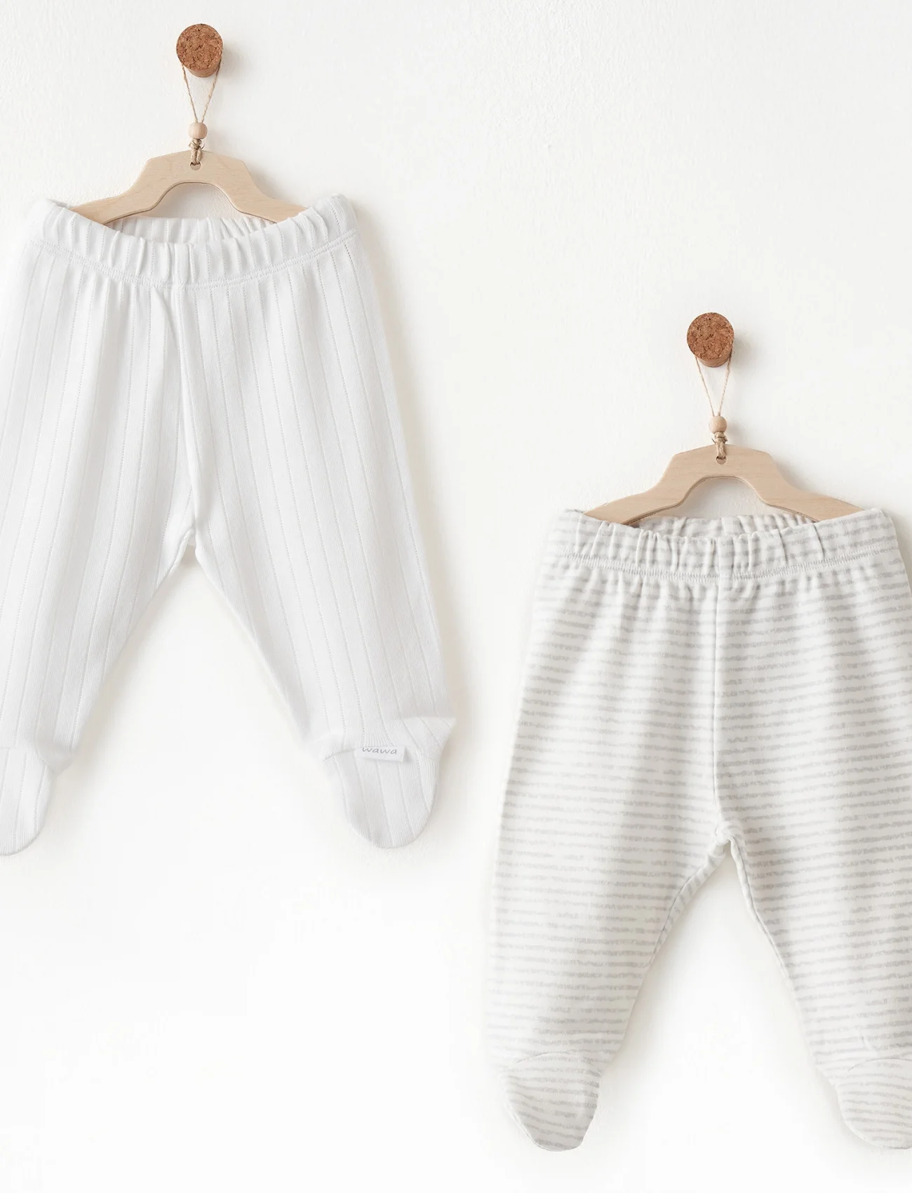 Andywawa Ac26585 Hello Elephant 2li Patikli Pantolon White