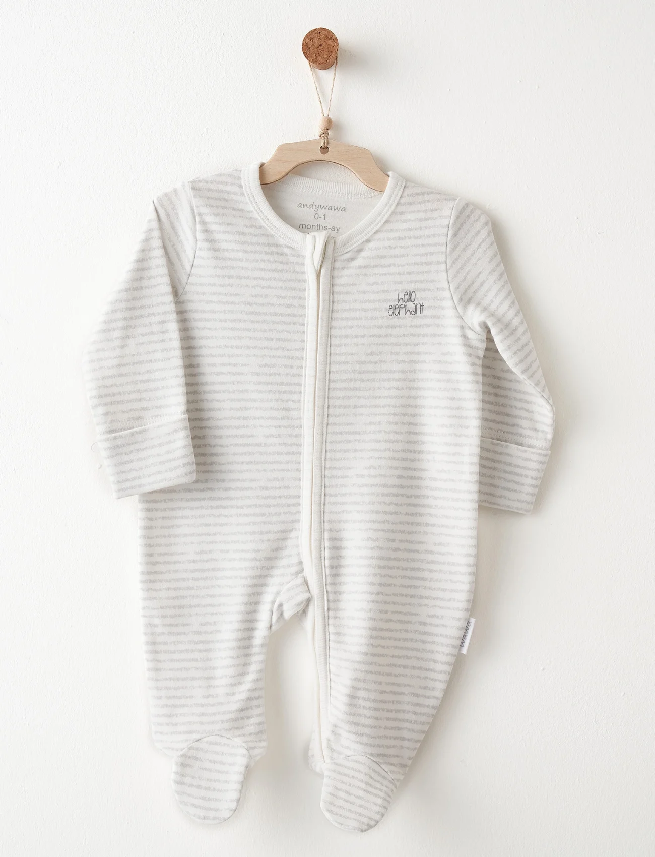 Andywawa Ac26586 Hello Elephant Tulum Grey