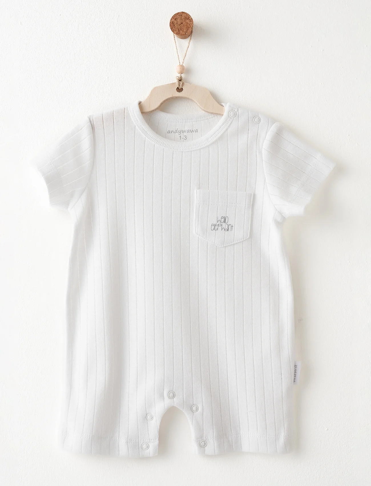 Andywawa Ac26588 Hello Elephant Tulum White