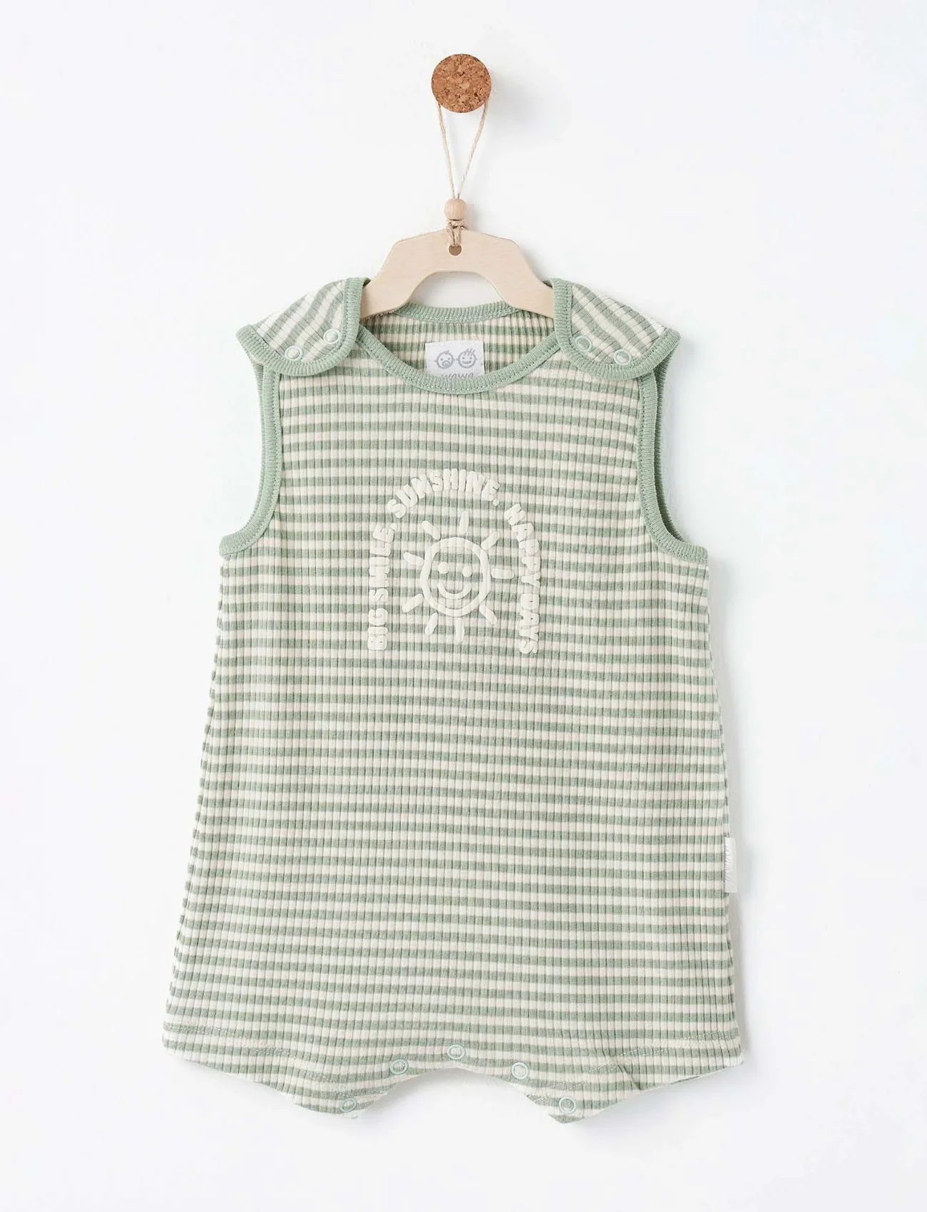 Andywawa Ac26670 Bamboo Striped Tulum Green