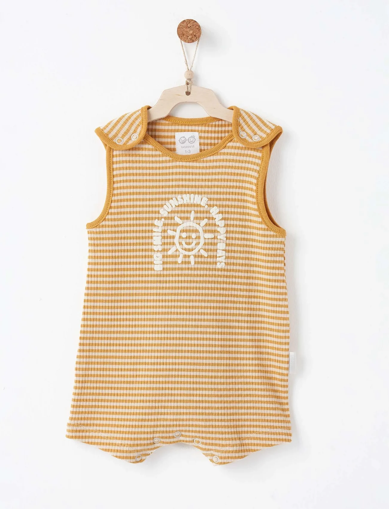 Andywawa Ac26670 Bamboo Striped Tulum Mustard