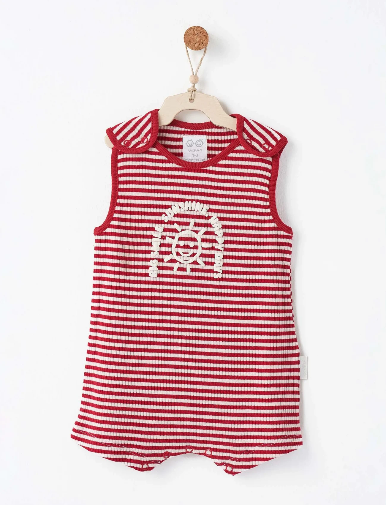 Andywawa Ac26670 Bamboo Striped Tulum Red