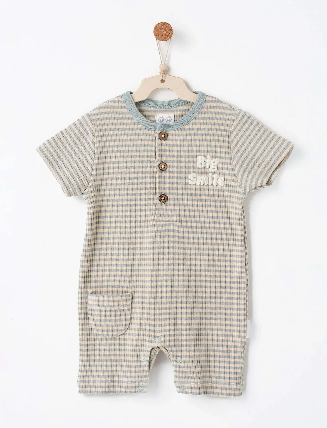 Andywawa Ac26671 Bamboo Striped Tulum Blue