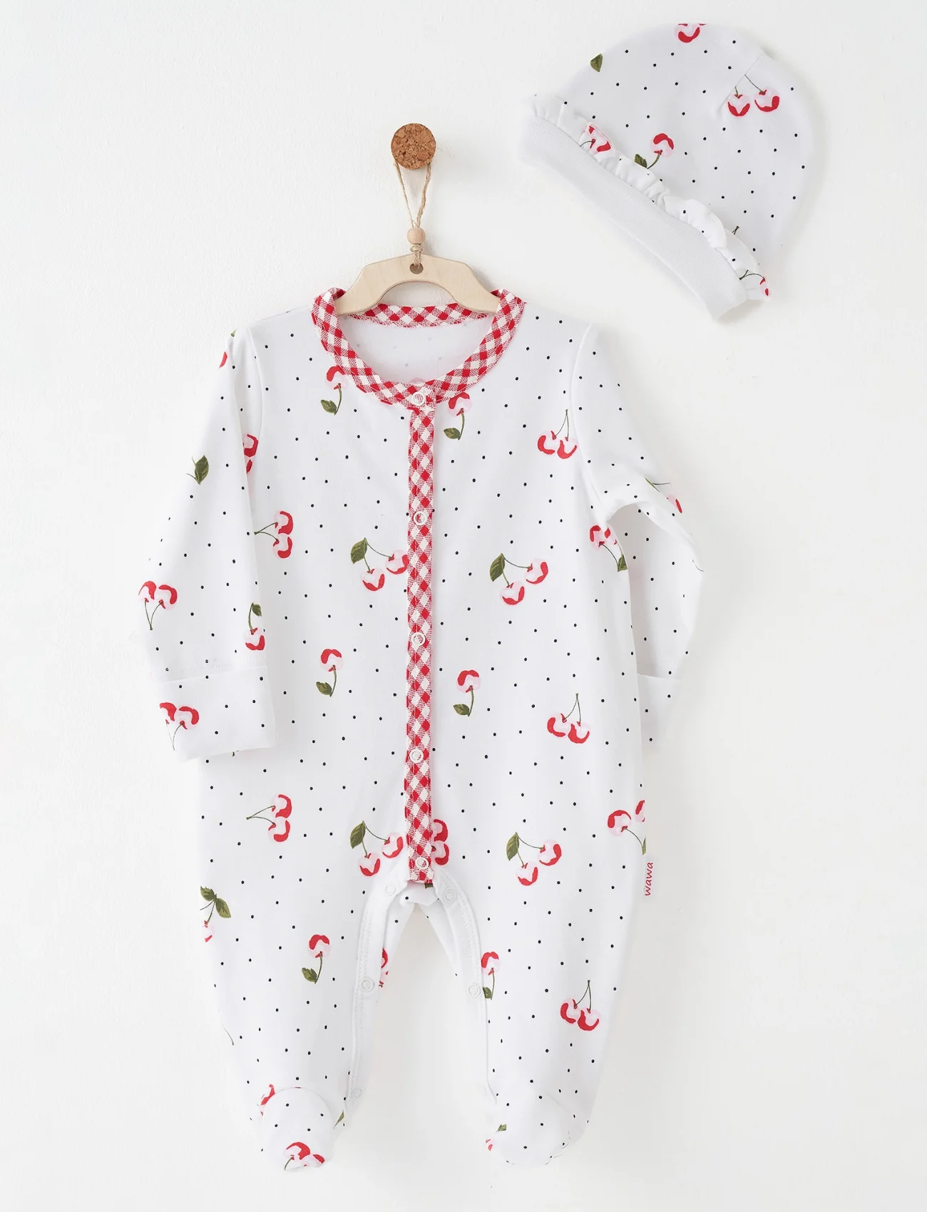 Andywawa Ac26687 Cherry Chatty Tulum Takım Ekru