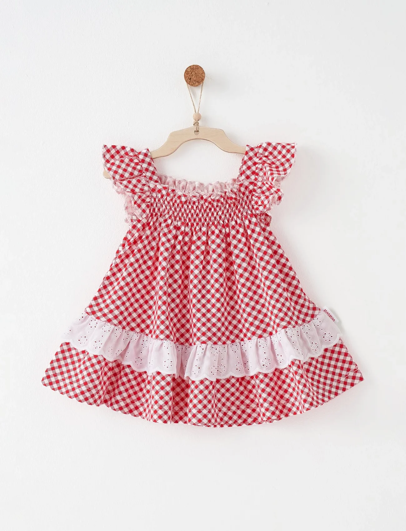 Andywawa Ac26689 Herry Chatty Elbise Red