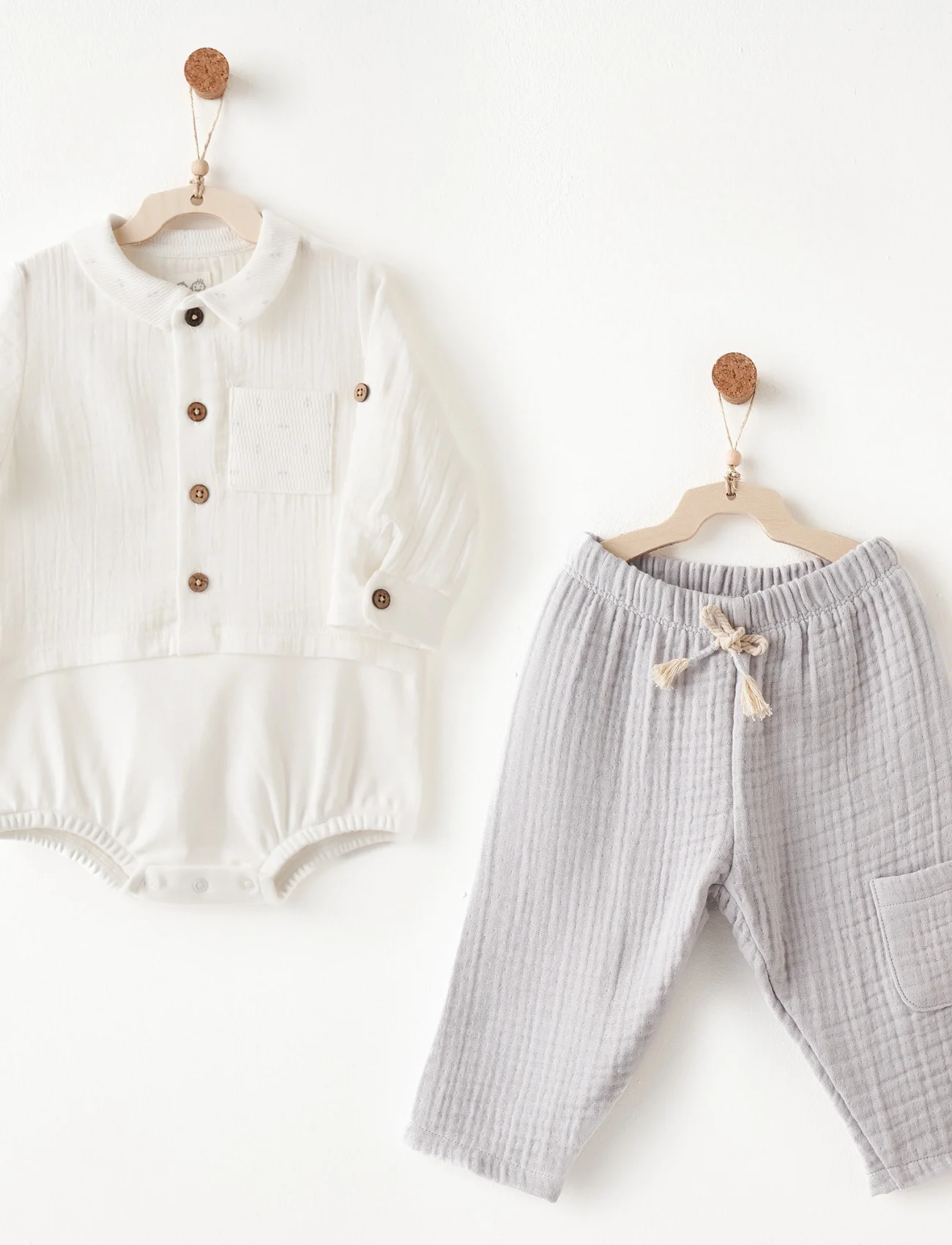 Andywawa Ac26706 Gentelman 2li Takım Grey