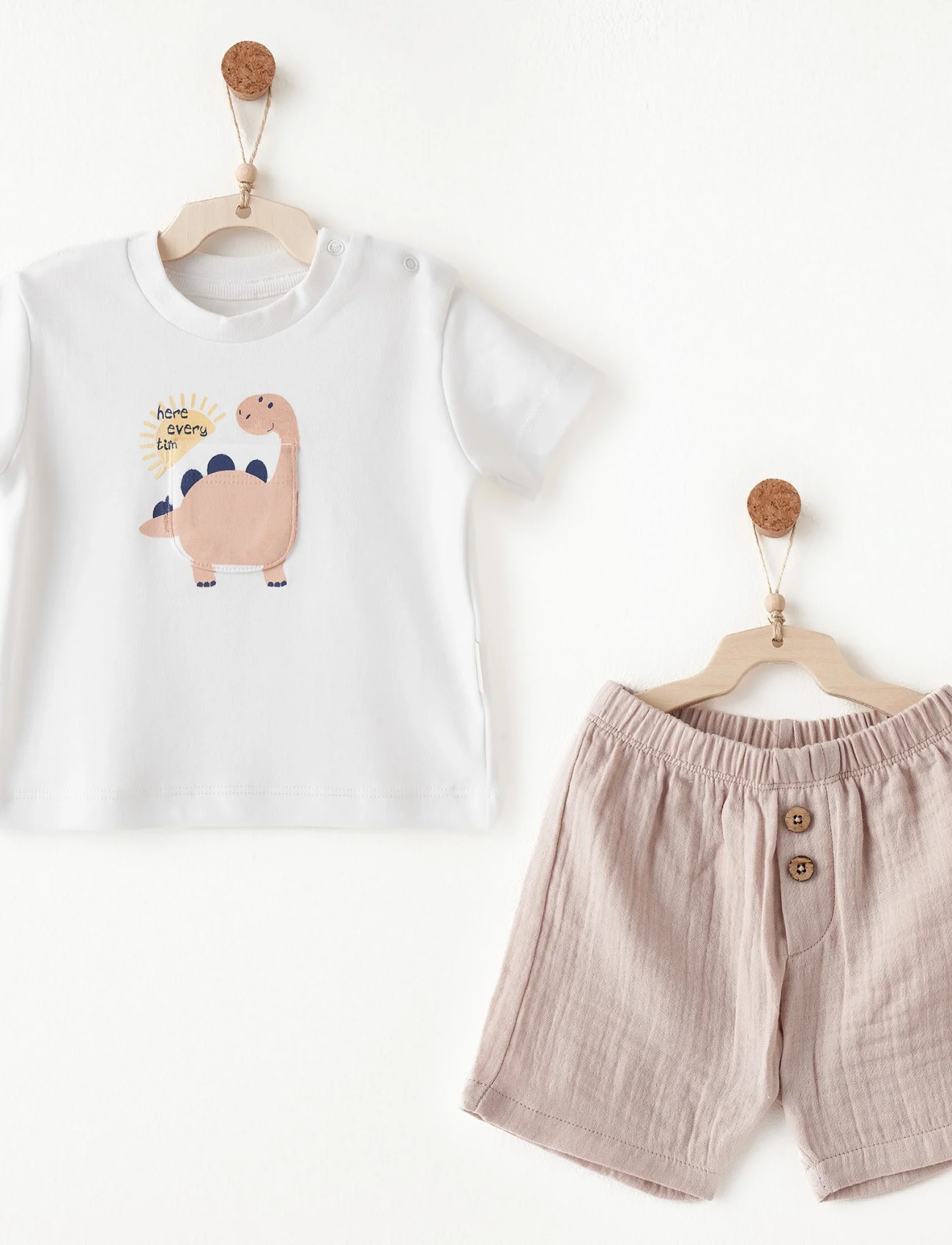 Andywawa Ac26735 Relax Time 2li Takım Beige