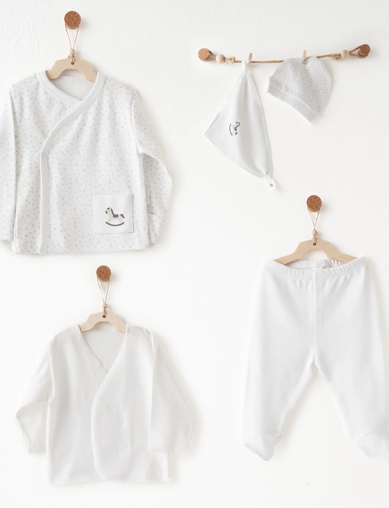 Andywawa Ac26750 My Little World 5li Hastane Çıkışı White