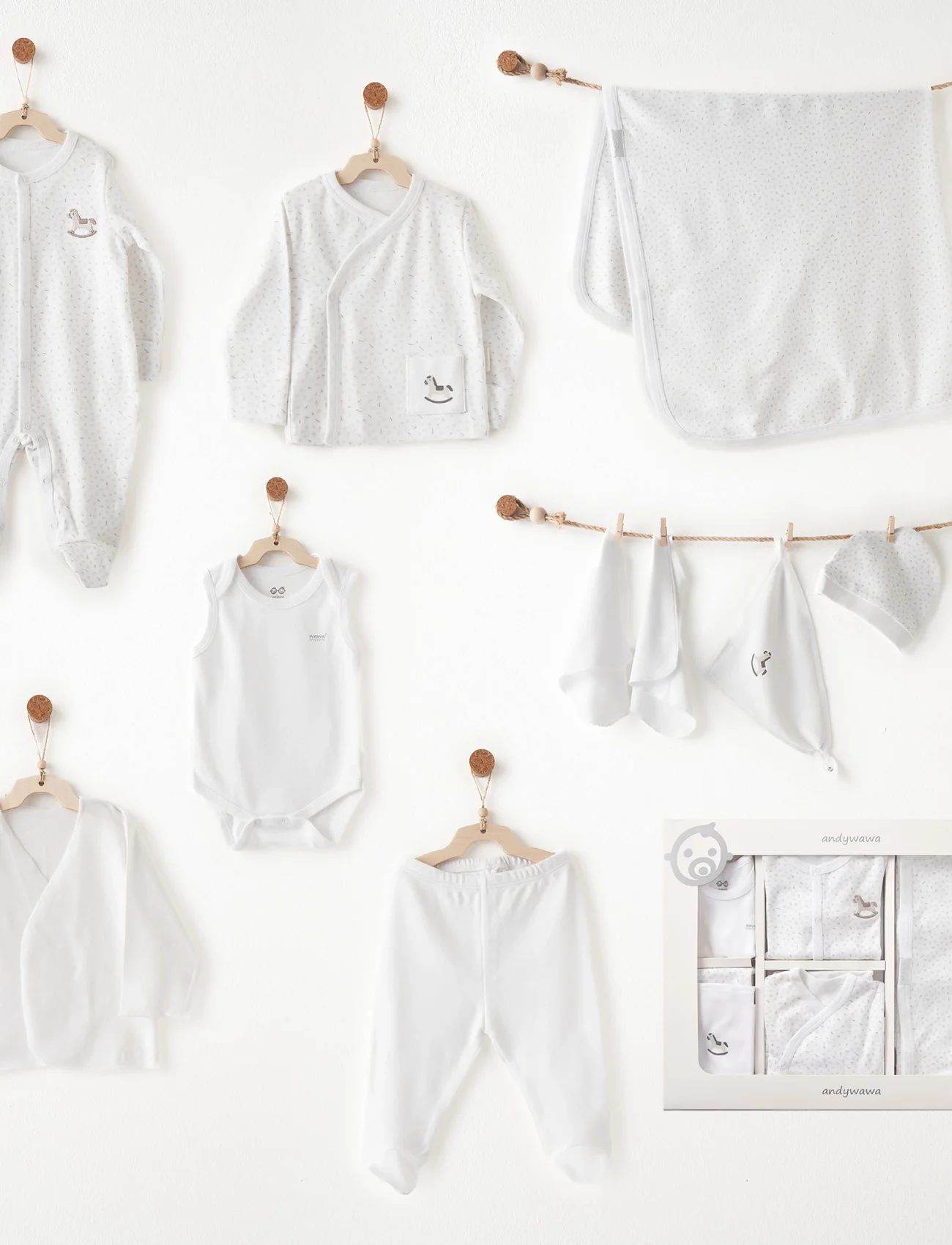 Andywawa Ac26751 My Little World 10lu Hastane Çıkışı White