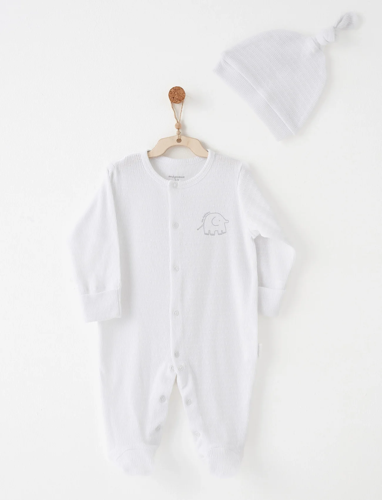 Andywawa Ac26766 Special Modal Tulum Takım White