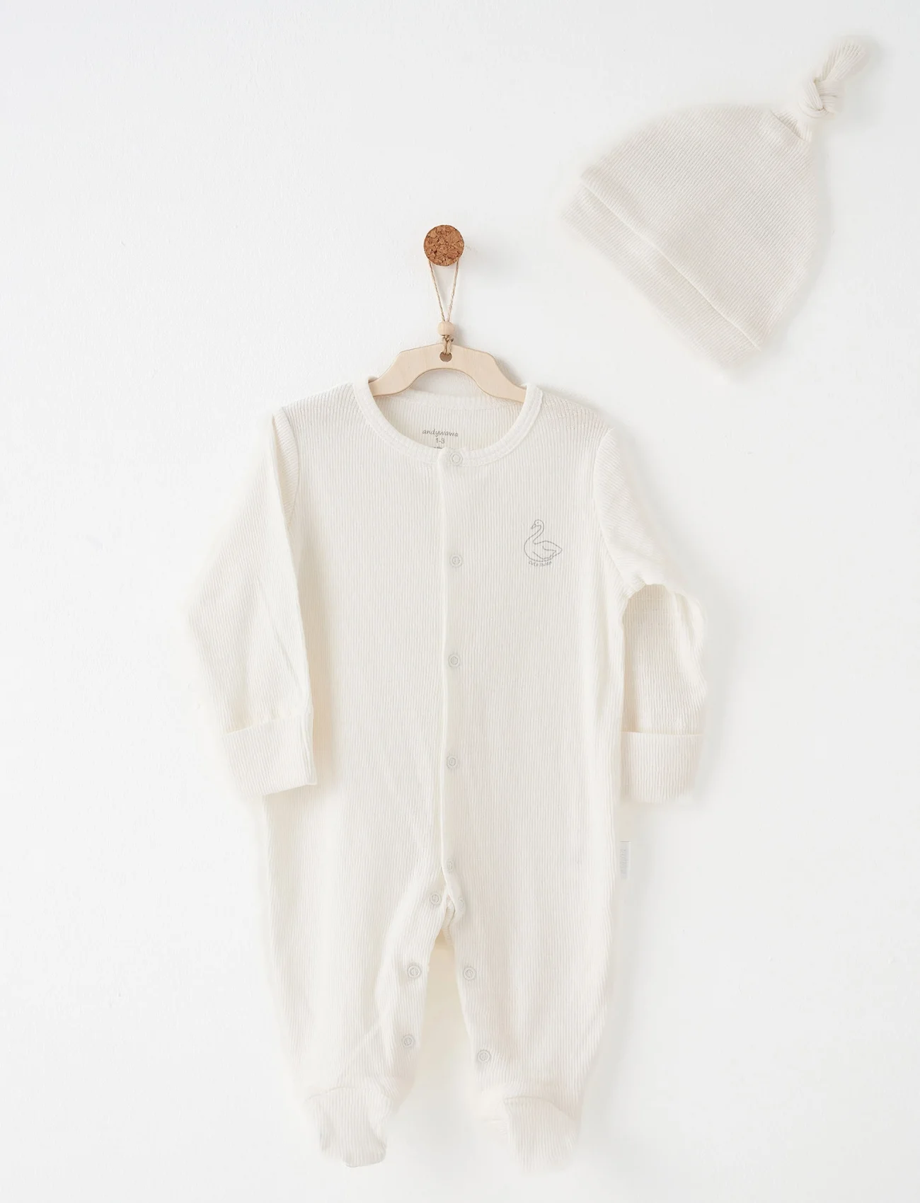 Andywawa Ac26767 Special Modal Tulum Takım Ekru